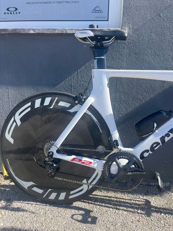 Used Cervélo P2 2017 Road & Gravel, White — image 3 of 3