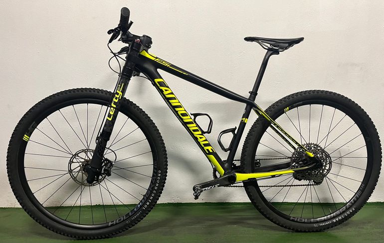 Used Cannondale F-Si Carbon 1 2018 2018 Mountainbike, Black, 29 — image 2 of 12