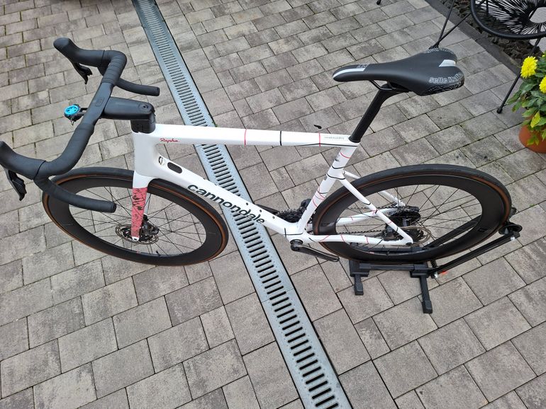 Used Cannondale Hi-Mod Rapha Team Replica 2023 Road & Gravel, White — image 3 of 6