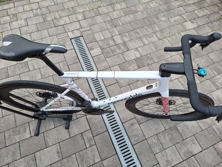 Used Cannondale Hi-Mod Rapha Team Replica 2023 Road & Gravel, White — image 5 of 6