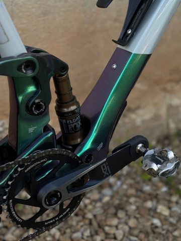 Used Lee Cougan Cross Fire Sram X0 EAGLE AXS 2024 Mountainbike, Green — image 6 of 8
