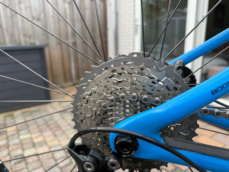 Used Trek Procaliber 9.7 2018 2018 Mountainbike, Blue, 29 — image 9 of 15