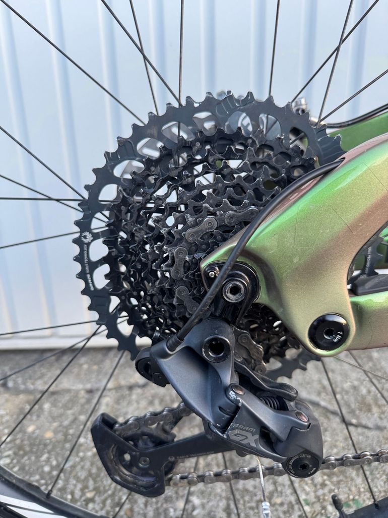 Used Cannondale Jekyll 1 2023 2023 Mountainbike, Green, 29 — image 5 of 11