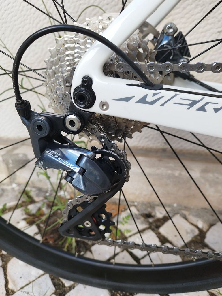 Used Merida REACTO DISC 5000 2020 2020 Road & Gravel, White — image 12 of 17