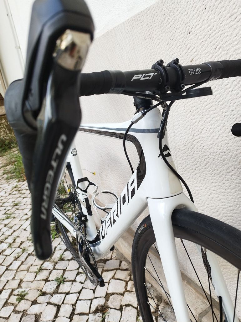 Used Merida REACTO DISC 5000 2020 2020 Road & Gravel, White — image 8 of 17