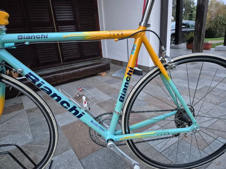 Used Bianchi Mega Pro Xl Sc 61.10 1999 Road & Gravel, Orange — image 2 of 19