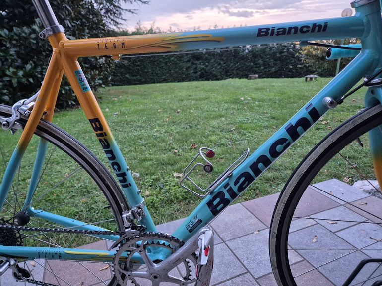 Used Bianchi Mega Pro Xl Sc 61.10 1999 Road & Gravel, Orange — image 6 of 19