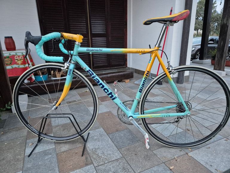 Used Bianchi Mega Pro Xl Sc 61.10 1999 Road & Gravel, Orange — image 13 of 19