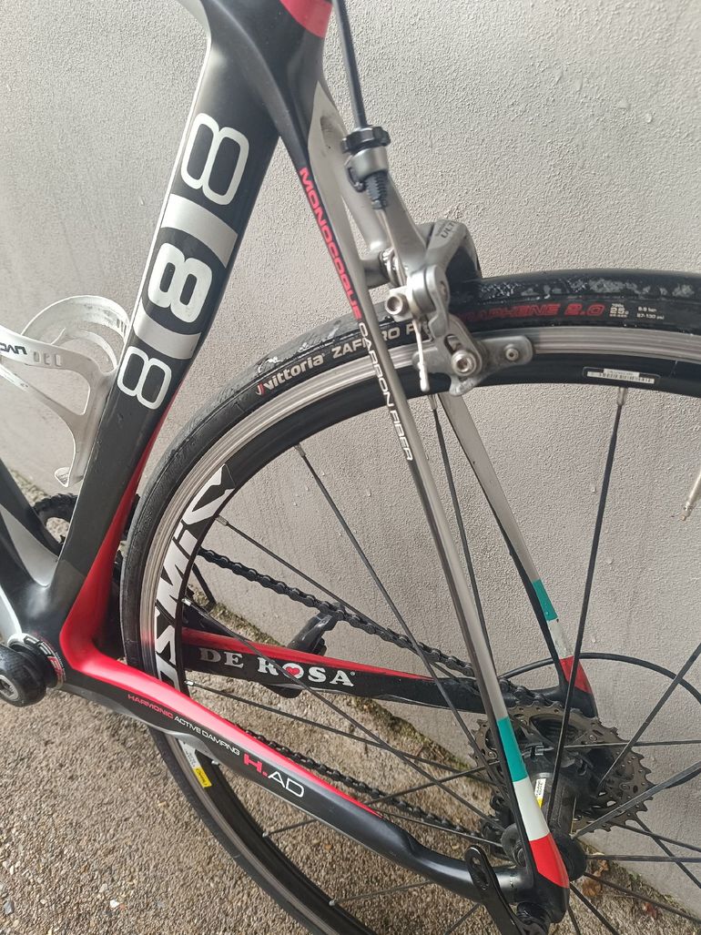 Used De Rosa Super King Sr 2019 Road & Gravel, Light Gray — image 3 of 5