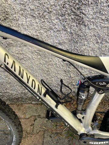 Used Canyon 2018 Mountainbike, Light Gray — image 4 of 9