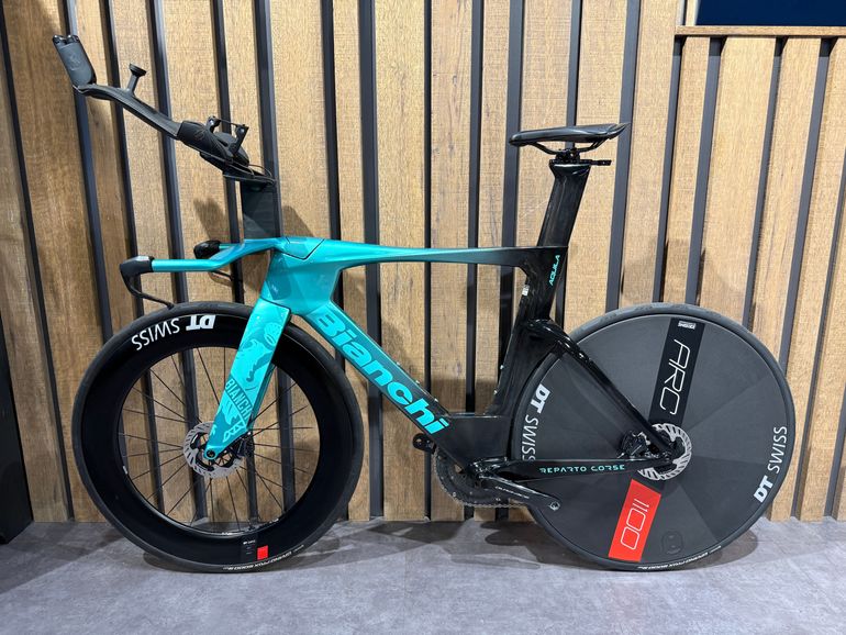 Gebrauchtes Bianchi Aquila TT 2025 Road & Gravel, Schwarz — Bild 5 von 8