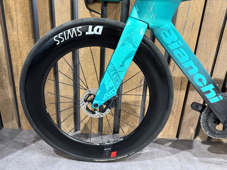 Gebrauchtes Bianchi Aquila TT 2025 Road & Gravel, Schwarz — Bild 3 von 8