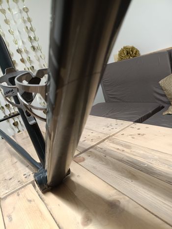 Used CUBE ATTAIN SL 2021 Frameset 2021 Road & Gravel, Light Gray — image 4 of 5
