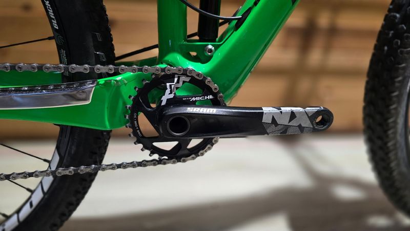 Used Lee Cougan Crossfire Air 2020 Mountainbike, Green — image 4 of 15