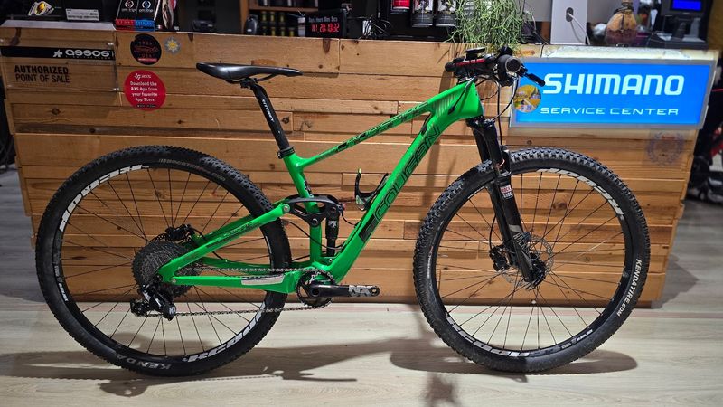 Used Lee Cougan Crossfire Air 2020 Mountainbike, Green — image 1 of 15