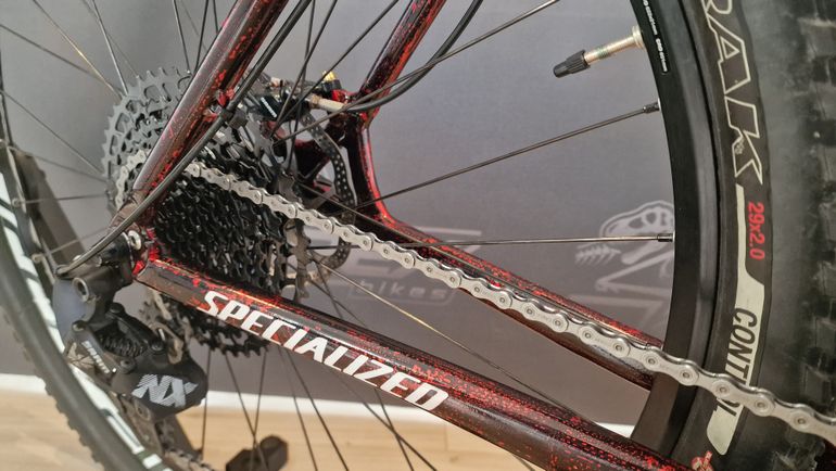 Used Specialized Crave SRAM NX Eagle 2016 Mountainbike, Red — image 9 of 10
