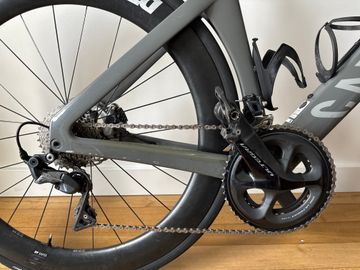 Used Canyon Aeroad CF SL 8 2023 2023 Road & Gravel, Light Gray — image 4 of 5
