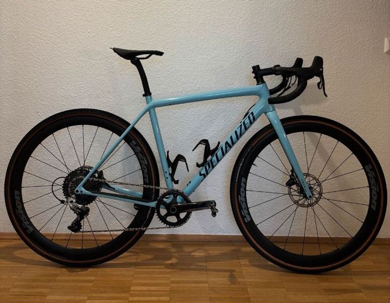 Used Specialized Crux Comp - SRAM Rival 2023 2023 Road & Gravel, Blue — image 1 of 5