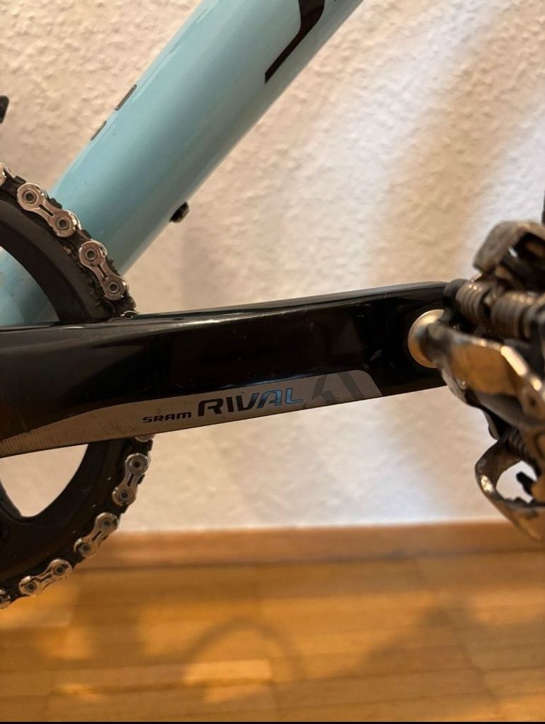 Used Specialized Crux Comp - SRAM Rival 2023 2023 Road & Gravel, Blue — image 4 of 5