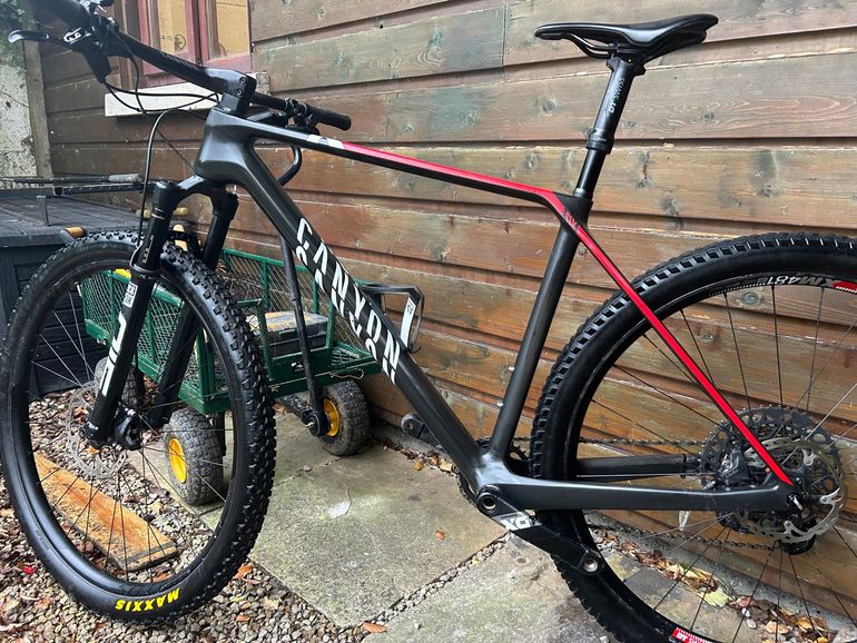 Used Canyon Exceed SRAM X01 Eagle AXS 2021 Mountainbike, Black — image 2 of 11