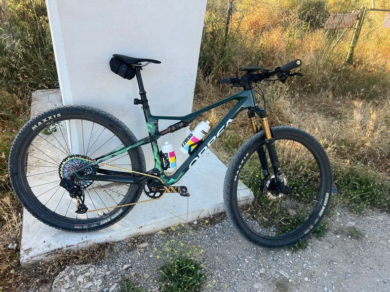 Used Orbea Oiz SRAM GX Eagle AXS (T-Type) 2024 Mountainbike, Green — image 4 of 11