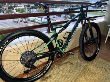 Used Orbea Oiz SRAM GX Eagle AXS (T-Type) 2024 Mountainbike, Green — image 5 of 11