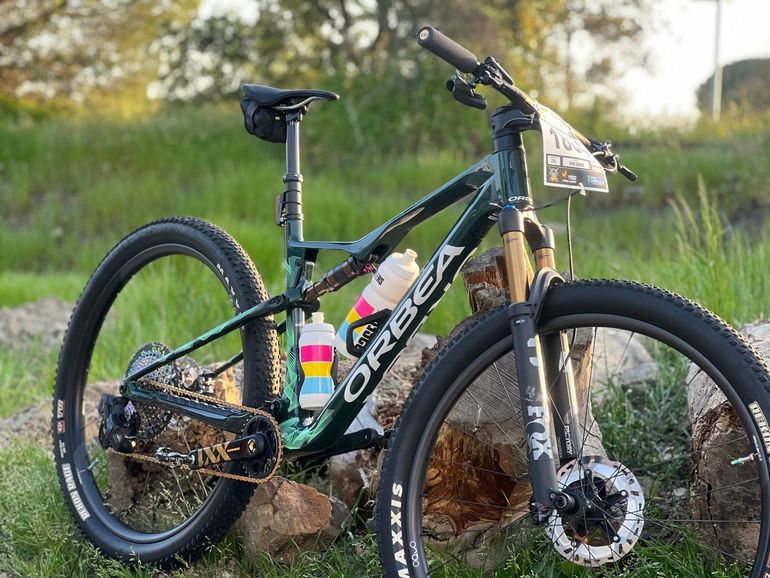 Used Orbea Oiz SRAM GX Eagle AXS (T-Type) 2024 Mountainbike, Green — image 11 of 11