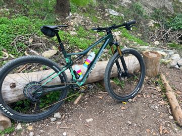Used Orbea Oiz SRAM GX Eagle AXS (T-Type) 2024 Mountainbike, Green — image 9 of 11