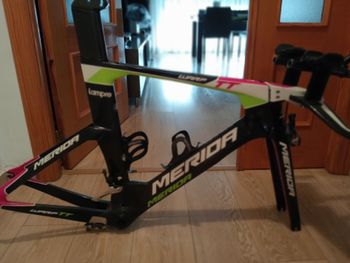 Used Merida Warp CF Team-E 2014 Frameset 2014 Road & Gravel