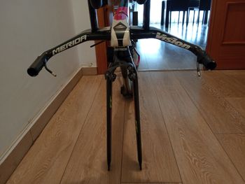 Used Merida Warp CF Team-E 2014 Frameset 2014 Road & Gravel, Black — image 3 of 3