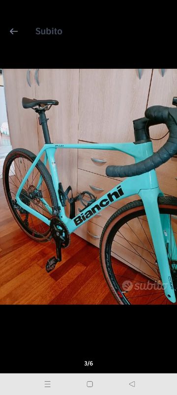 Used Bianchi Impulso Comp Gr610 2024 Road & Gravel, Green — image 6 of 6