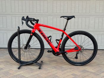 Used Trek Checkpoint Shimano GRX Di2 2023 Road & Gravel, Red — image 4 of 7