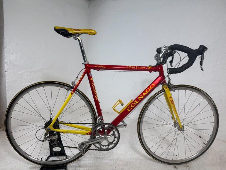 Used Colnago Mega Master RH58 1995 Road & Gravel, Red — image 2 of 3