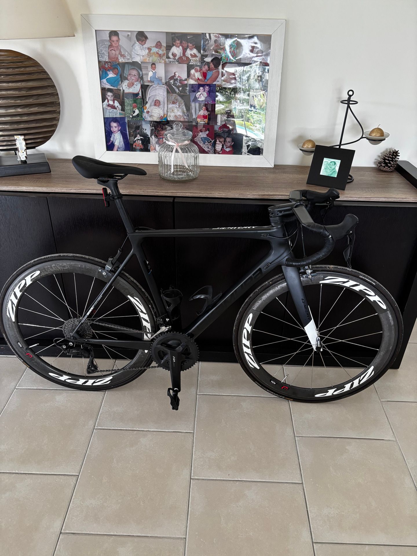 Vélo Route Nakamura Century 300 C Carbone Taille M 22 Vitesses Noir