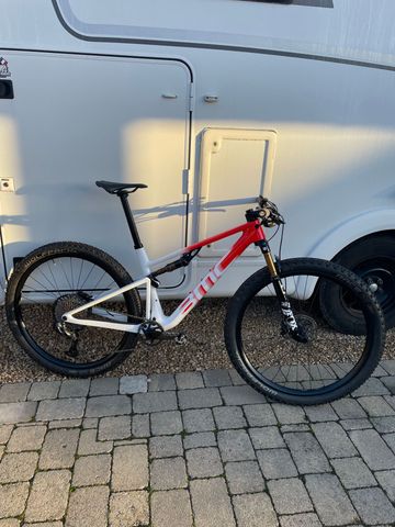 Used BMC Fourstroke 01 LTD 2023 2023 Mountainbike, Red, 29 — image 10 of 14