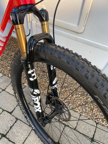 Used BMC Fourstroke 01 LTD 2023 2023 Mountainbike, Red, 29 — image 12 of 14