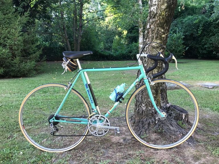 Used Bianchi Vintage 1986 1986 Road & Gravel, Blau — image 4 of 4