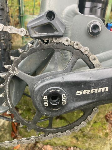 Used Scott Genius SRAM NX 2023 Mountainbike, Light Gray, 29 — image 6 of 21