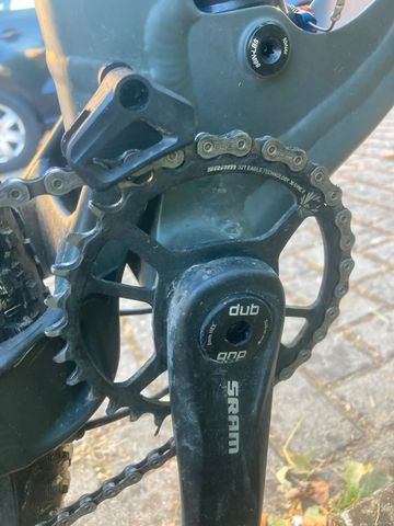 Used Scott Genius SRAM NX 2023 Mountainbike, Light Gray, 29 — image 19 of 21