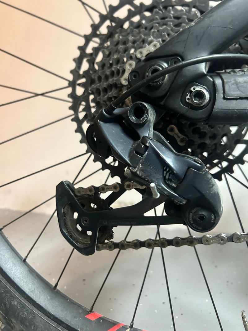 Gebrauchtes Lapierre Ezesty am SRAM GX Eagle 2021 Mountainbike, Hellgrau — Bild 2 von 4