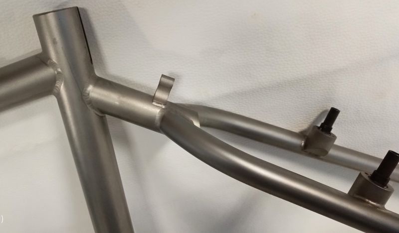 Używany Custom CADRE VTT TITANIUM 17" Frameset 2000 Road & Gravel — zdjęcie 8 z 8