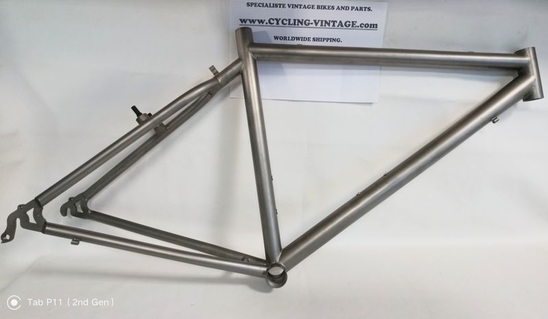 Używany Custom CADRE VTT TITANIUM 17" Frameset 2000 Road & Gravel — zdjęcie 1 z 8