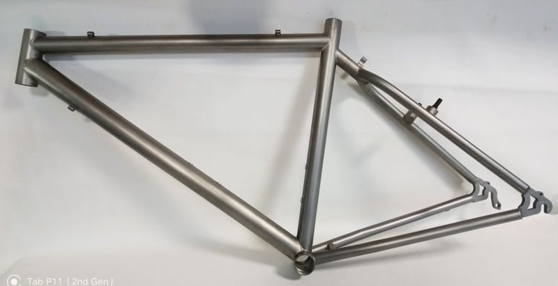 Używany Custom CADRE VTT TITANIUM 17" Frameset 2000 Road & Gravel — zdjęcie 6 z 8