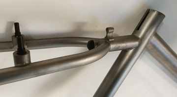 Używany Custom CADRE VTT TITANIUM 17" Frameset 2000 Road & Gravel — zdjęcie 4 z 8