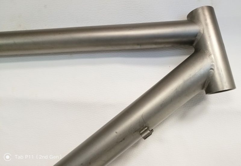 Używany Custom CADRE VTT TITANIUM 17" Frameset 2000 Road & Gravel — zdjęcie 5 z 8