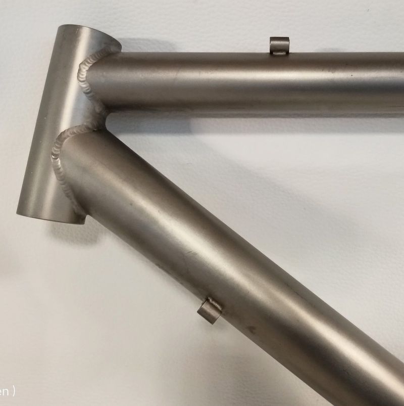 Używany Custom CADRE VTT TITANIUM 17" Frameset 2000 Road & Gravel — zdjęcie 7 z 8