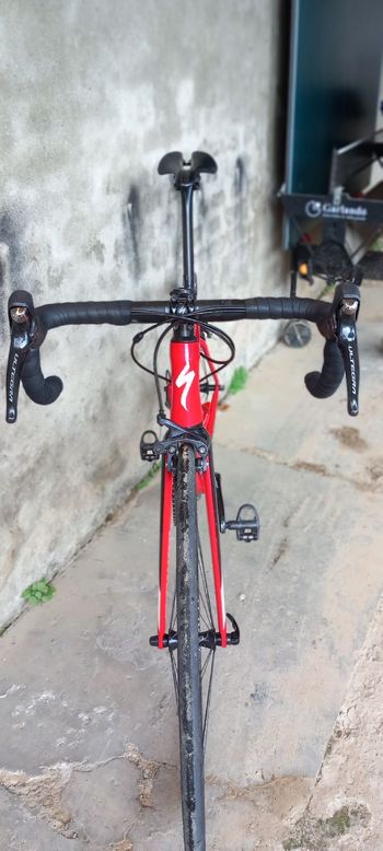Used Specialized Men's Tarmac Expert 2018 2018 Road & Gravel, Rot — image 7 of 11