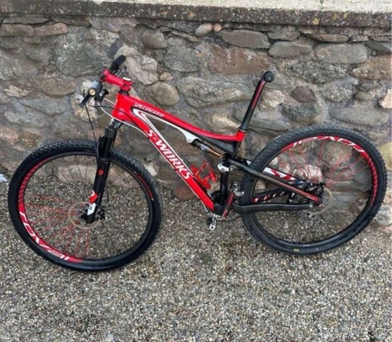 Trek S-works 2014 Mountainbike de segunda mano, Rojo — imagen 1 de 11