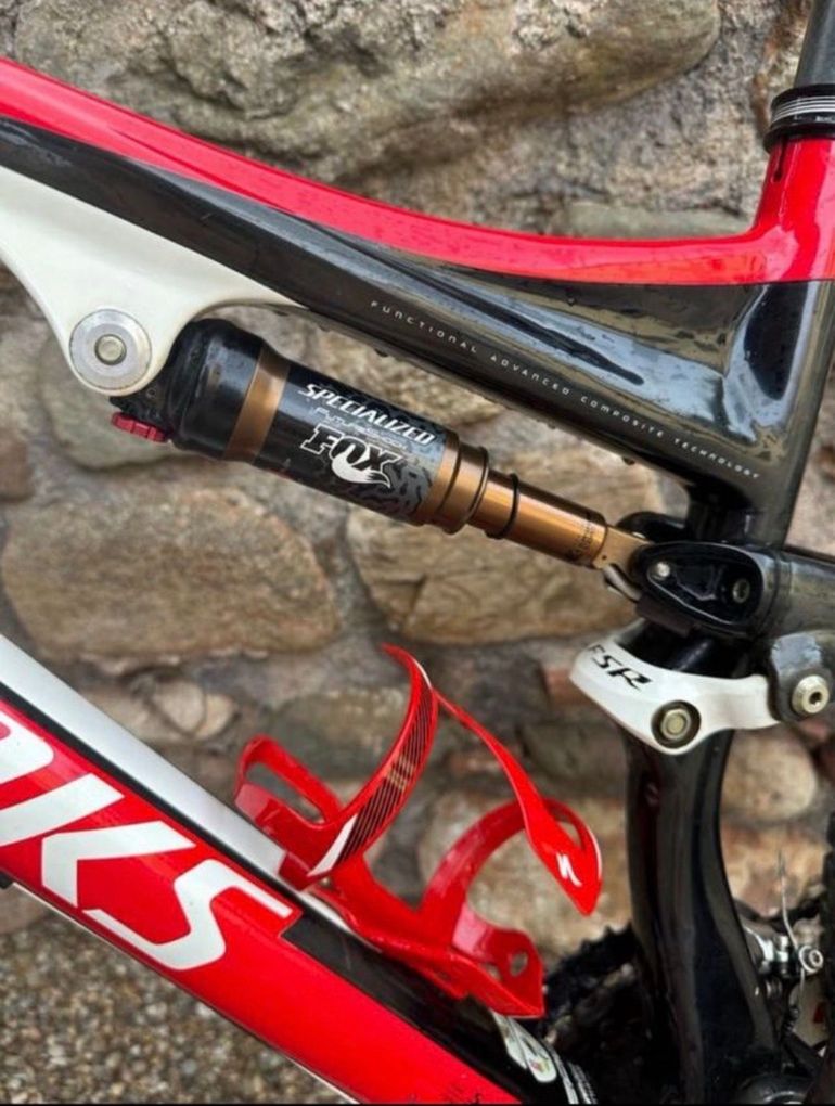 Trek S-works 2014 Mountainbike de segunda mano, Rojo — imagen 4 de 11