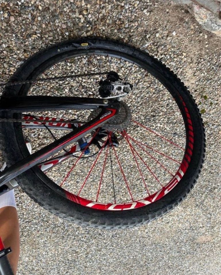 Trek S-works 2014 Mountainbike de segunda mano, Rojo — imagen 11 de 11